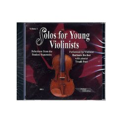 Solos For Young Violinists Volume 1 (CD)