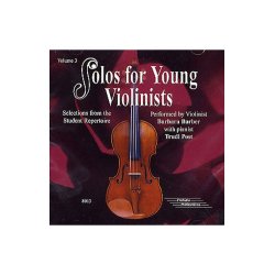 Suzuki Solos For Young Violinists Volume 3 Cd