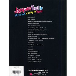 Jacques Brel Is Alive And Well And Living In Paris: Vocal Selections