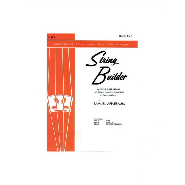 Samuel Applebaum: String Builder For Viola Book Two