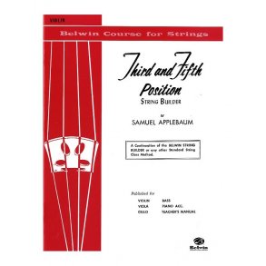 Samuel Applebaum: String Builder - Third And Fifth Position