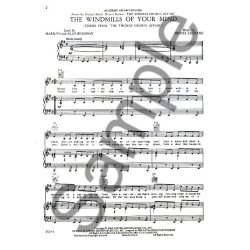 Michel Legrand: Windmills Of Your Mind (PVG)