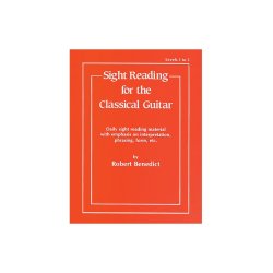 Robert Benedict: Sight Reading For The Classical Guitar - Levels 1-3