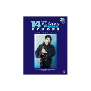14 Blues and Funk Etudes Book with 2cds.