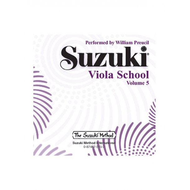 Suzuki Viola School Volume 5 (CD)