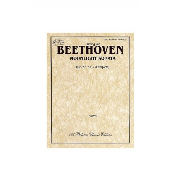 Ludwig Van Beethoven: Moonlight Sonata Op. 27 No. 2 (Complete)