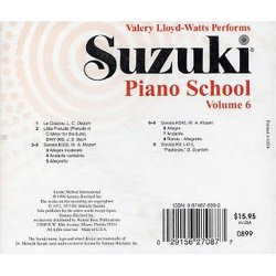 Suzuki Piano School 6 (CD)