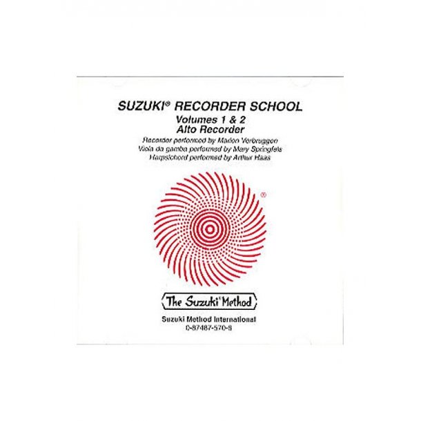 Suzuki Recorder School Volumes 1 and 2: Alto Recorder (CD)