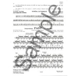 Dante Agostini: Methode De Batterie: Techniques Sup&eacute;rieures - Volume 3