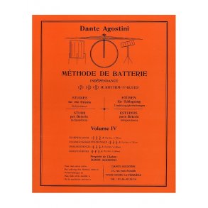 Dante Agostini: Méthode de Batterie: Indépendance - Volume 4
