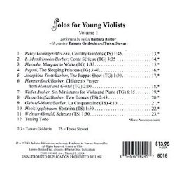 Solos For Young Violists - Volume 1 (CD)
