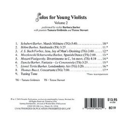 Solos For Young Violists - Volume 2 (CD)