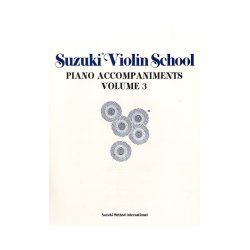 Suzuki Violin School � Piano Accompaniments, Volume 3