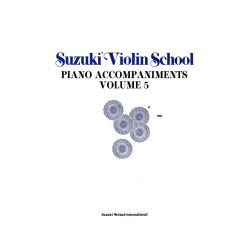 Suzuki Violin School, Piano Accompaniment, Volume 5