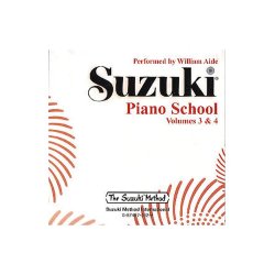Suzuki Piano School Volumes 3 And 4 CD