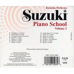 Suzuki, Piano School: Volume 2