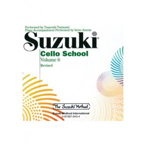 Suzuki Cello School: Volume 6 (CD)
