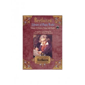 Beethoven Library Of Piano Works Volume I: Dances, Songs and Studies
