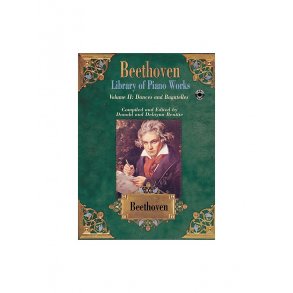 Beethoven Library Piano Works Volume Ii Dances And Bagatelles Bk/Cd