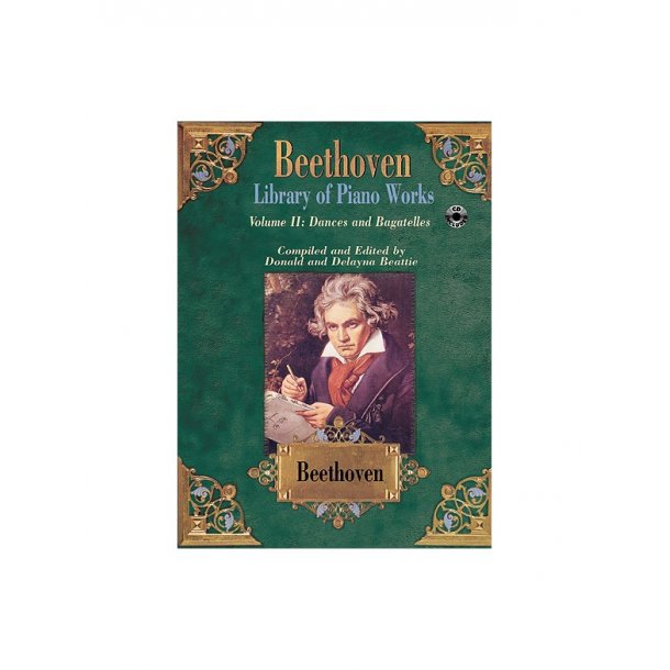 Beethoven Library Piano Works Volume Ii Dances And Bagatelles Bk/Cd