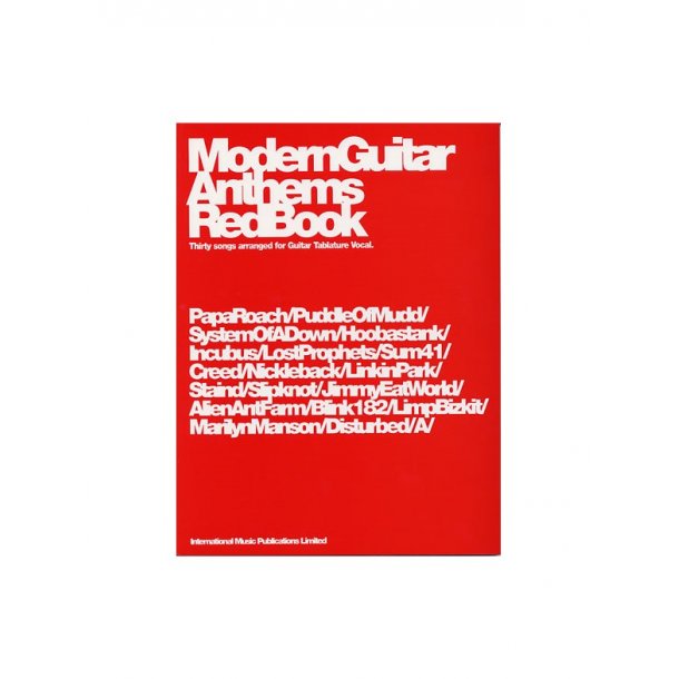Modern Guitar Anthems: Red Book