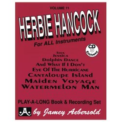 Jamey Aebersold Play Along Volume 11: Herbie Hancock