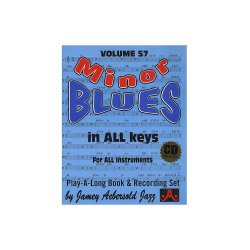 Jamey Aebersold Jazz Play Along Volume 57: Minor Blues In All Keys
