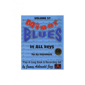 Jamey Aebersold Jazz Play Along Volume 57: Minor Blues In All Keys