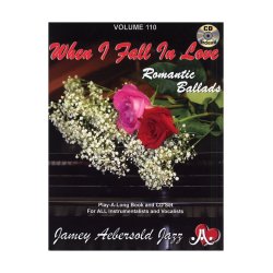 Jamey Aebersoold Jazz Play Along: Volume 110 - Romantic Ballads