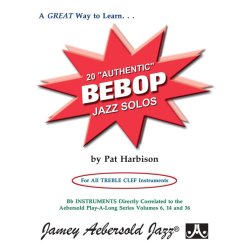 Pat Harbison: Twenty Authentic Bebop Jazz Solos