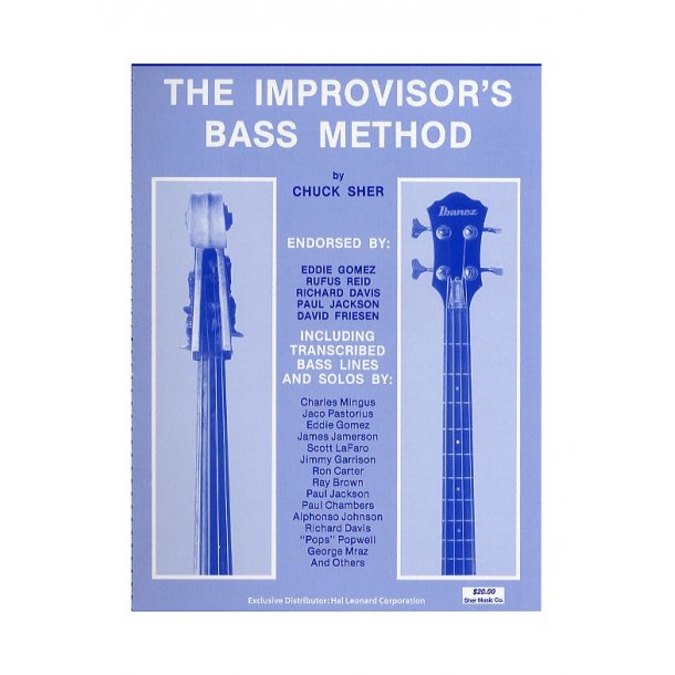 The Improviser's Bass Method リング製本版 - 本