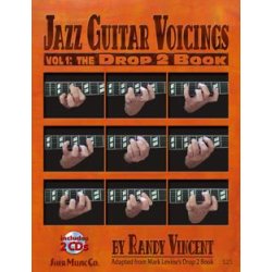 Vincent Randy Jazz Guitar Voicings Volume 1 The Drop 2 Book/2cd