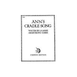 Cecil Armstrong Gibbs: Ann's Cradle Song (Voice/Piano)