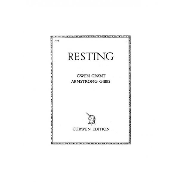 Cecil Armstrong Gibbs: Resting (Voice/Piano)
