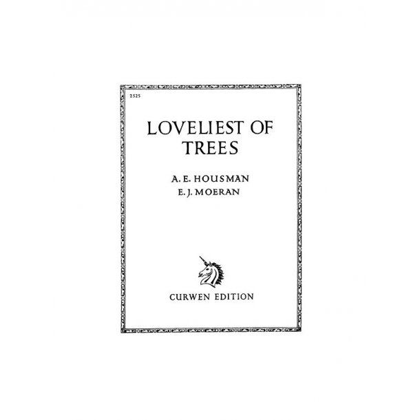 Moeran, E Loveliest Of Trees Voice/Piano