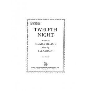 Copley Twelfth Night Vce Piano