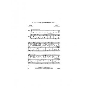 Thiman, E The Flower Of Bethlehem Voice And Piano