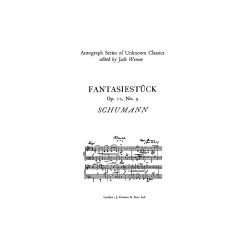 Schumann, R Fantasiestuck Op12 No9 Piano