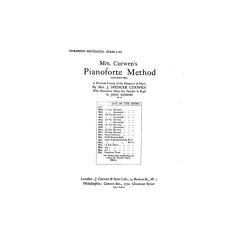 Mrs Curwen's Pianoforte Method Unbarred Sentences Steps I-VI