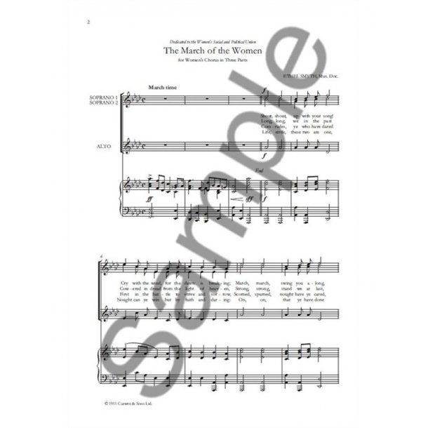 Ethel Smyth: The March Of The Women (In A)