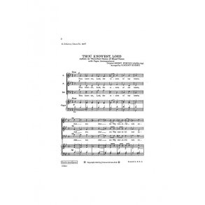 Purcell, H Thou Knowest, Lord Sab