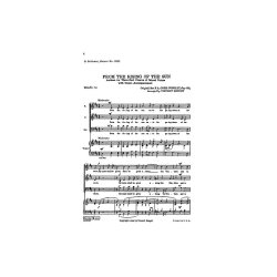 F.A. Gore Ouseley: From The Rising Of The Sun (SAB)