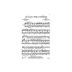 Armstrong Gibbs As Lucy Went A-walking 2-part/Piano