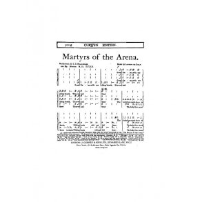 Bille, L Martyrs Of The Arena Ttbb Tonic