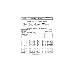 Charles Gounod: By Babylon's Wave (arr. Fletcher) (TTBB Tonic Sol-fa- Welsh Text)