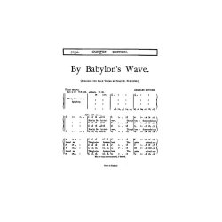 Charles Gounod: By Babylon's Wave (TTBB Tonic Sol-Fa)