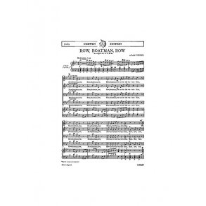 Adam Geibel: Row, Boatman, Row (TTBB)