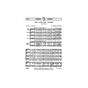 Sullivan, A The Long Day Closes Ttbb/Piano