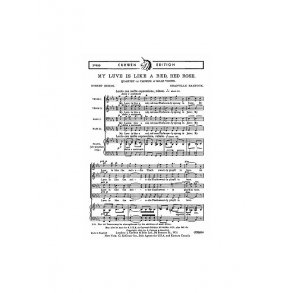 Bantock My Luve Is Like A Red, Red Rose Ttbb