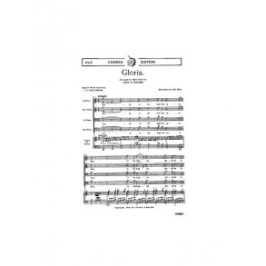 W.A. Mozart: Gloria (TTBB/Piano) - English Text Edition